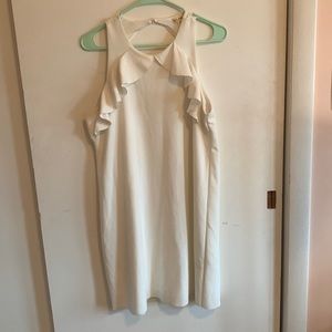 Francesca’s, size Medium, white dress